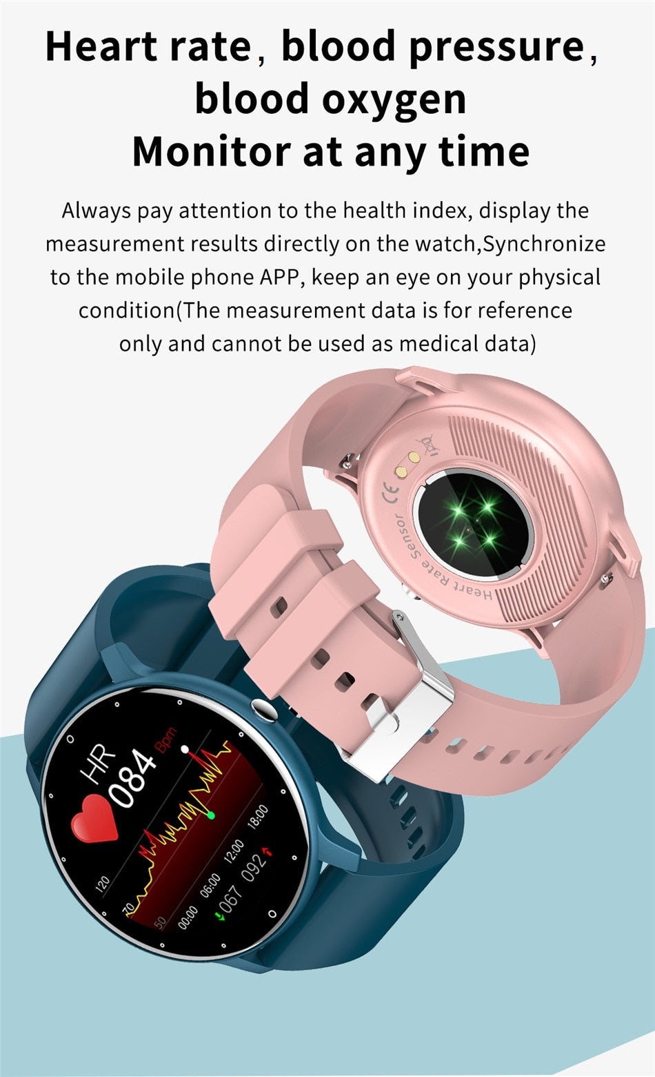 2023 Unisex Smart Watch for Sport and Fitness