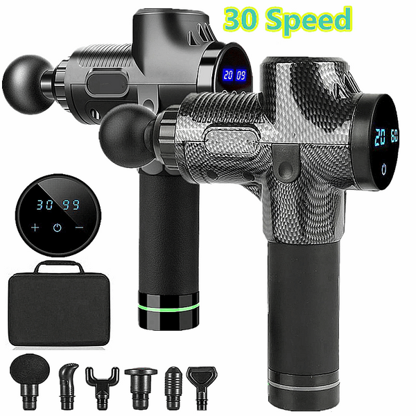 30 Speed Massage Gun with Touch Screen Display