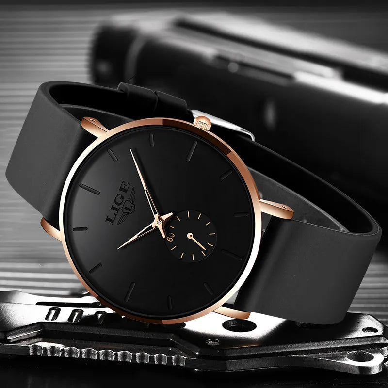 Luxury Stylish Thin Profile Fashion Quartz Watch