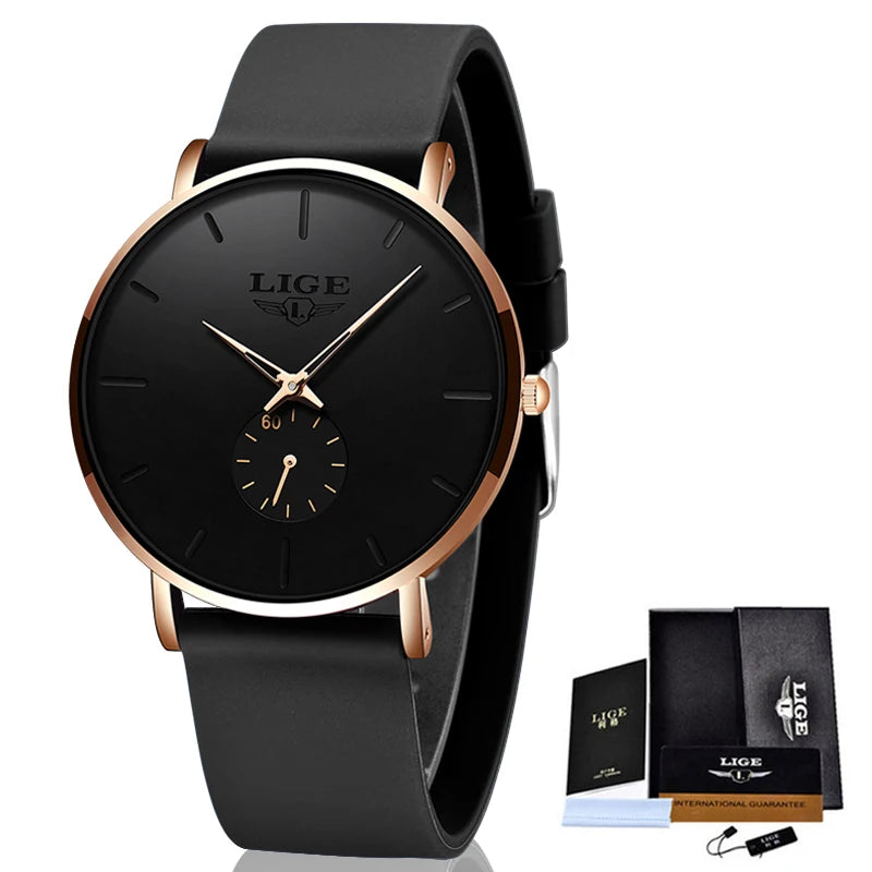 Luxury Stylish Thin Profile Fashion Quartz Watch