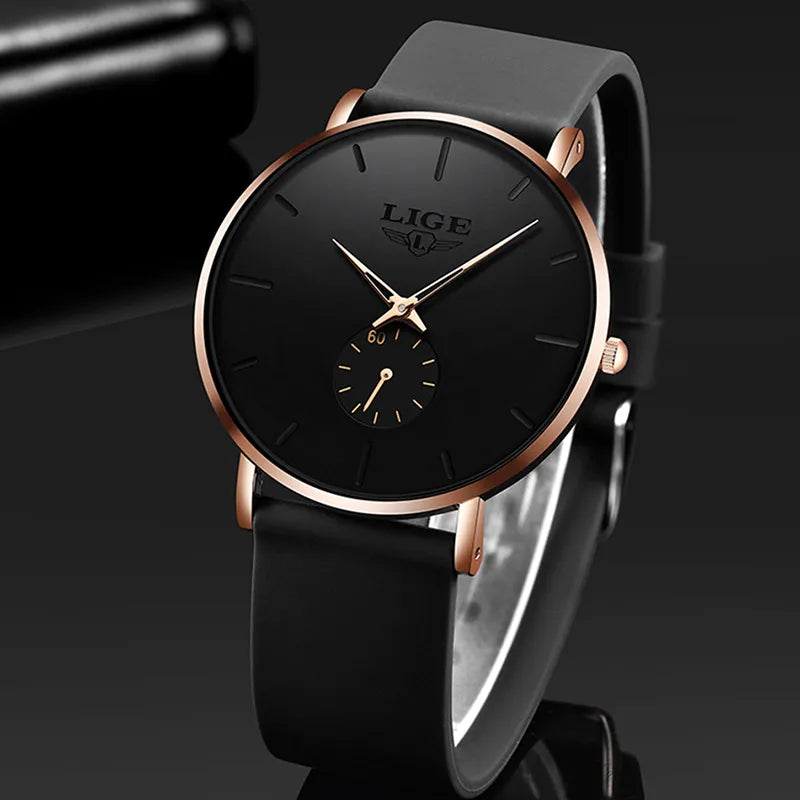 Luxury Stylish Thin Profile Fashion Quartz Watch