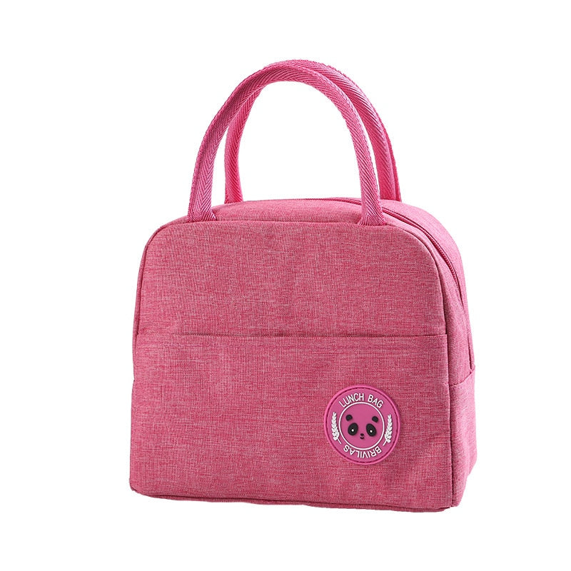 Cooler Insulated Canvas Lunch Bag