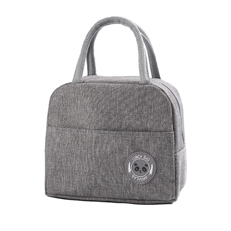 Cooler Insulated Canvas Lunch Bag