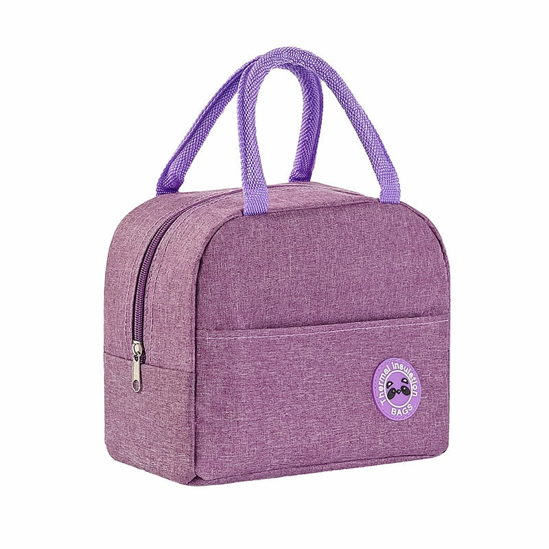 Cooler Insulated Canvas Lunch Bag