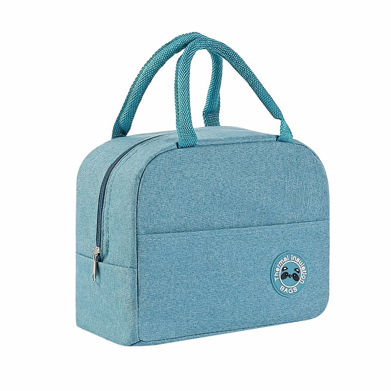 Cooler Insulated Canvas Lunch Bag