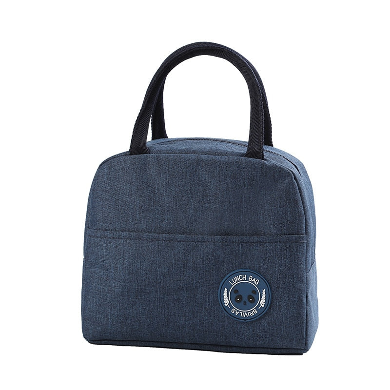 Cooler Insulated Canvas Lunch Bag