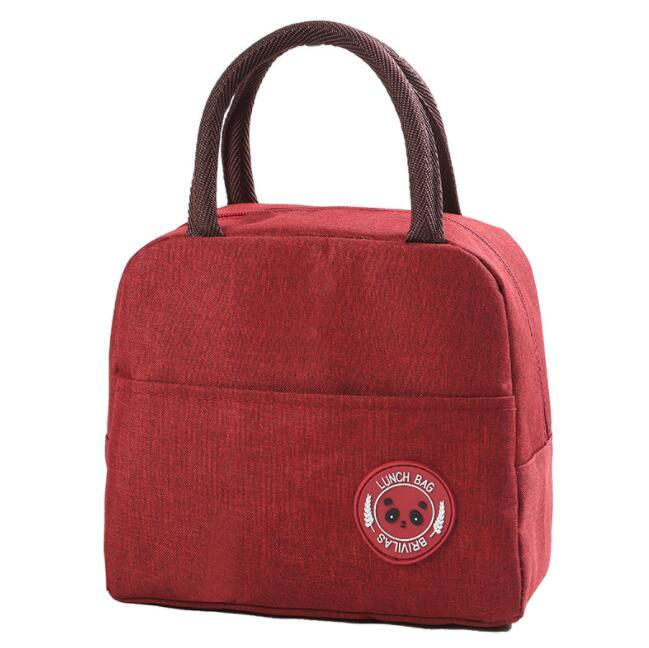 Cooler Insulated Canvas Lunch Bag