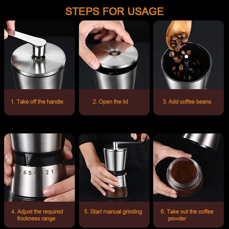 Portable Manual Coffee Grinder