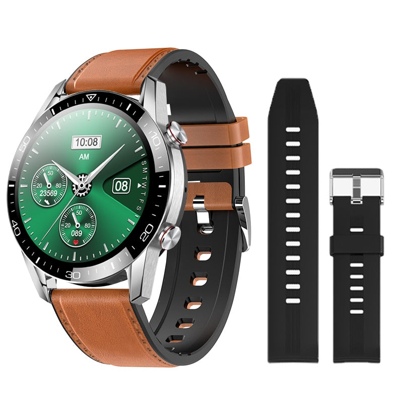 Mens IP68 Waterproof Smart Watch with Bluetooth Call Function