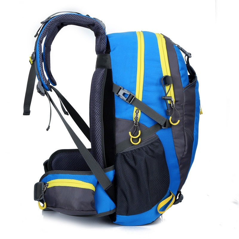 40L Colourful Waterproof Backpack for Hiking, Climbing or Camping