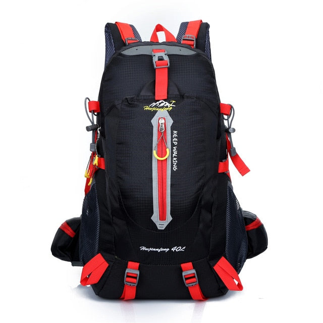 40L Colourful Waterproof Backpack for Hiking, Climbing or Camping