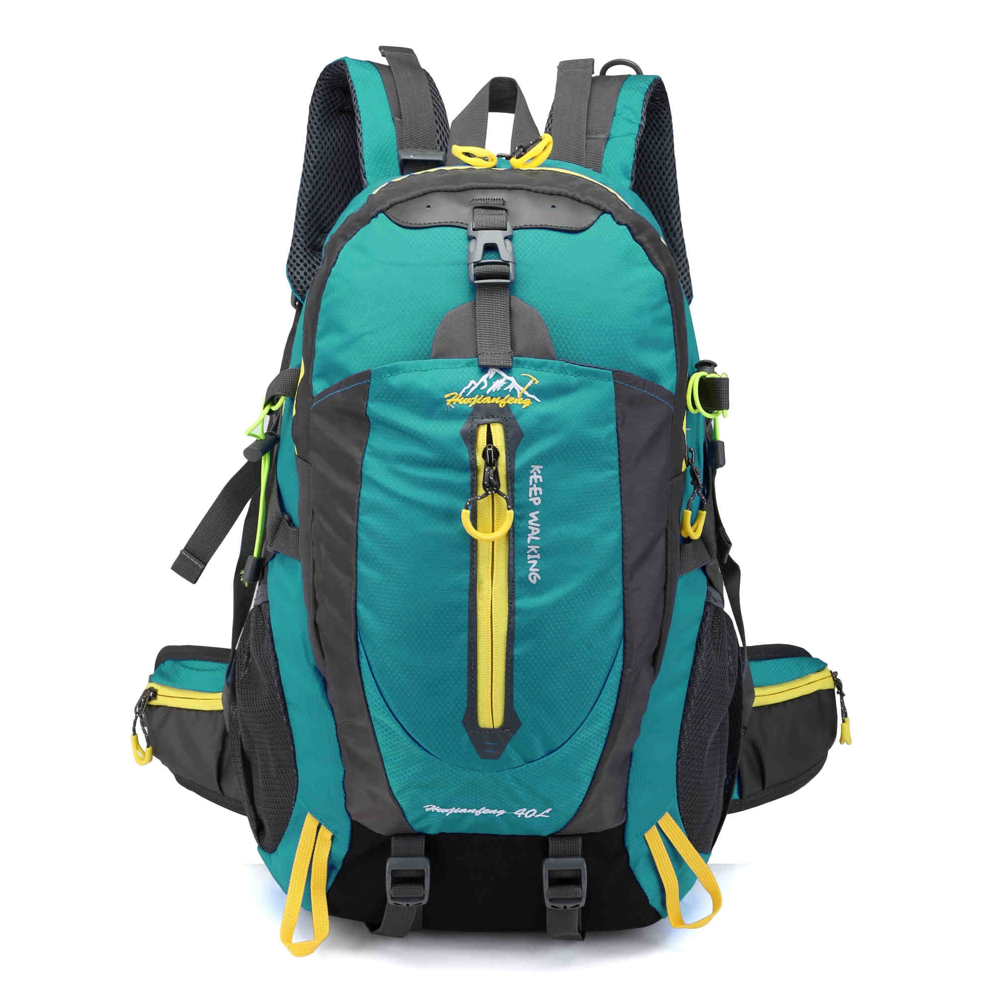 40L Colourful Waterproof Backpack for Hiking, Climbing or Camping