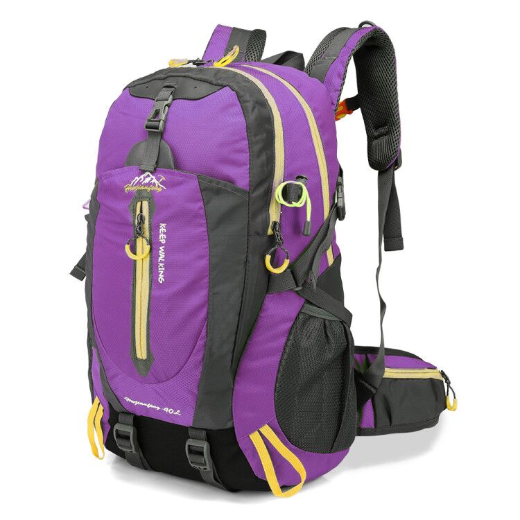 40L Colourful Waterproof Backpack for Hiking, Climbing or Camping