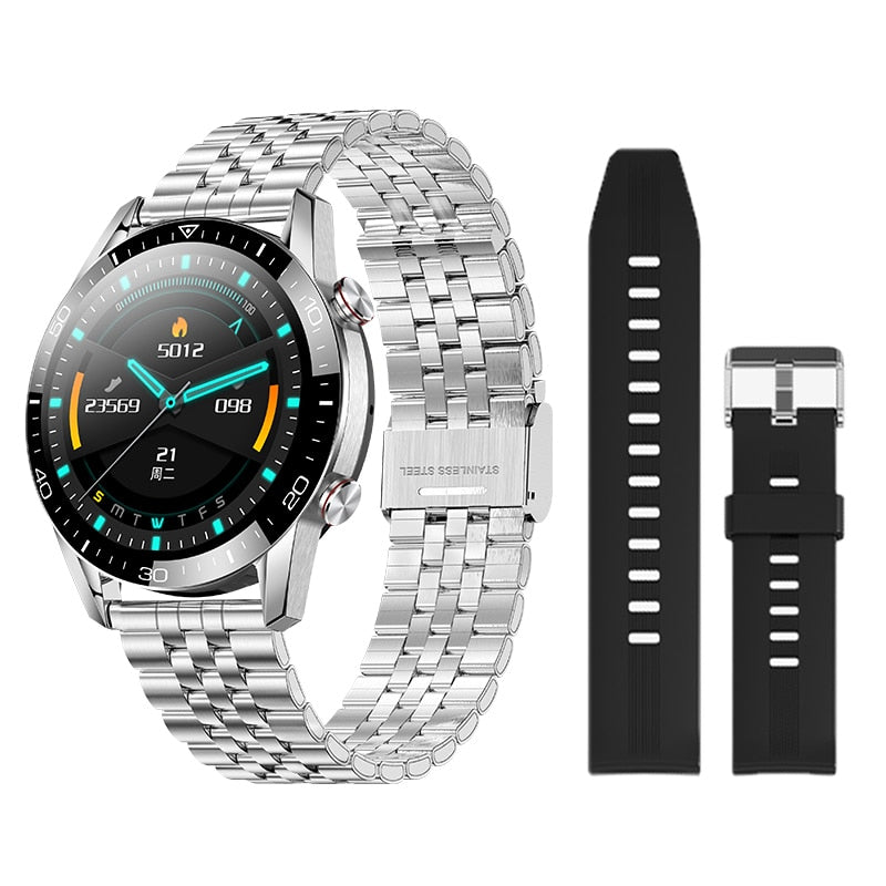 Mens IP68 Waterproof Smart Watch with Bluetooth Call Function