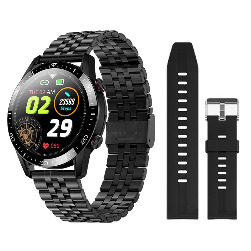 Mens IP68 Waterproof Smart Watch with Bluetooth Call Function