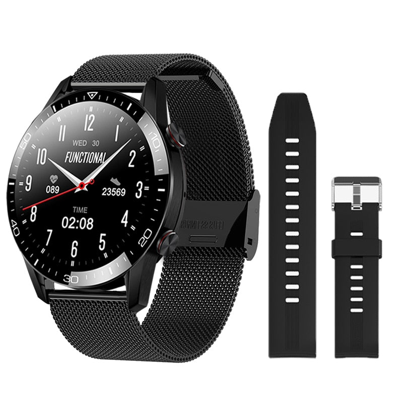 Mens IP68 Waterproof Smart Watch with Bluetooth Call Function