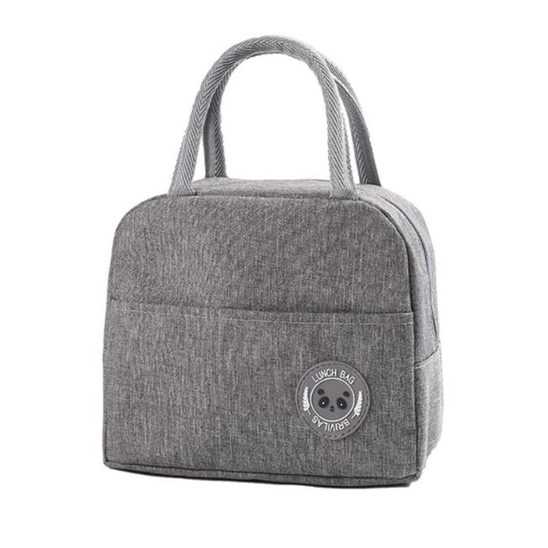 Cooler Insulated Canvas Lunch Bag