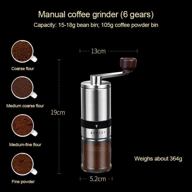 Portable Manual Coffee Grinder